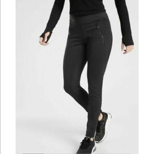 black peak hybrid fleece tight Athleta